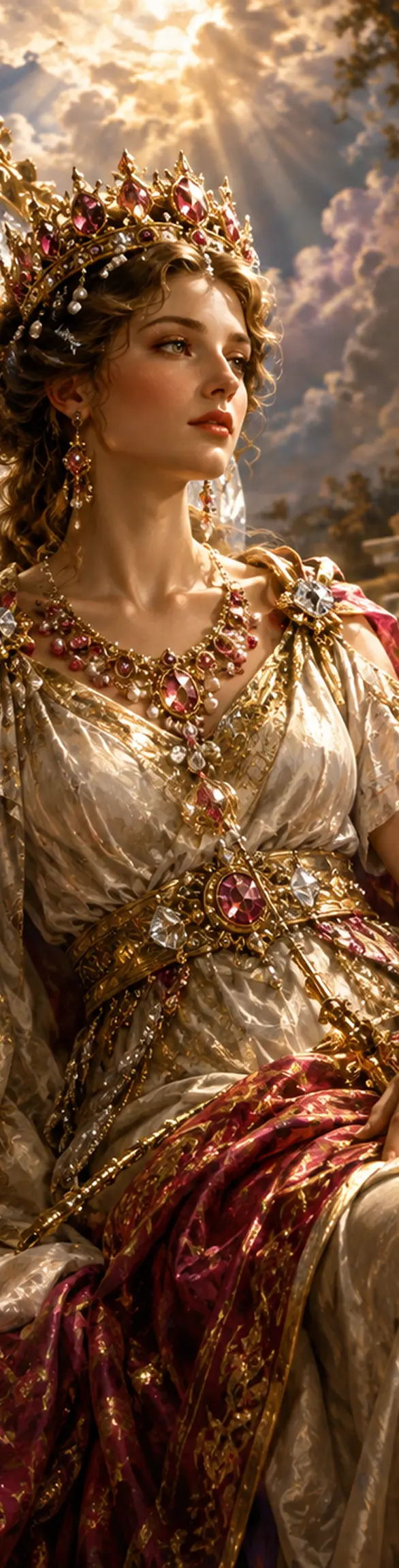 Aphrodite's pearl diadem